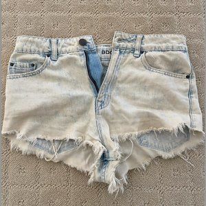 BDG high rise denim short